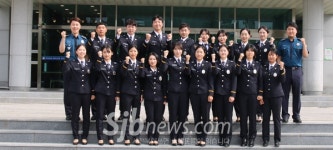 익산경찰서, 새내기 경찰관 환영식