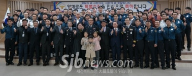 군산경찰서 방문한 민갑룡 경찰청장, 특진 임용경찰 격려