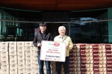 안성들풀영농조합법인 무주군에 전병&건빵 기증