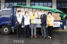 정읍시 태인 컨트리클럽 김경곤 회장, 대구시에 정읍 쌍화차 기부