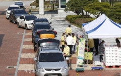 임실군, `드라이브스루로 농산물 완판 신바람