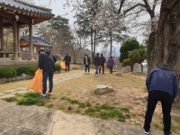 고창 성내면사무소, 흥동장학당 환경정비 나서