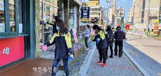 전주완산의소대 코로나19 방역 구슬땀