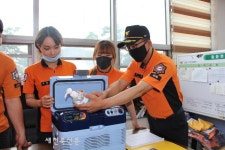 김제소방서, 여름철 폭염 대비 안전관리 지도점검