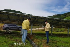 무주군 장마철 태양광 시설 집중 점검