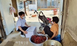 남원시장애인종합복지관, 수해 입은 장애인가정에 생필품 전달