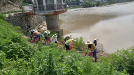 고창군, 동림저수지 환경오염 예방활동