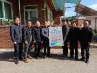 무주군 농협 새농민 농장 간판 달아주기