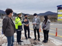 장수경찰서, 교통사망사고 현장 점검