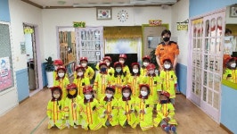 남원소방서, 뽀뽀뽀어린이집 한국119청소년단 입단식