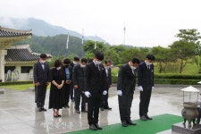 국민의힘 전북도당 임실 호국원 참배