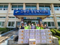 남원시 산동면, 농산물 나눔사업 전개