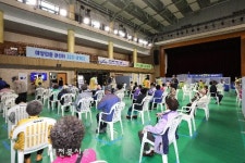 무주군 코로나19 예방접종 대상자 53.2% 1차 접종 마쳐