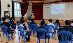 정읍소방서, 입암중학교 미래소방관 체험 교실 운영