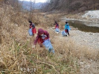 무주 적상면 하천 및 임야 정화사업 추진
