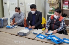 정종윤 의원, 생강골 장애인 보호작업장 찾아
