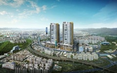 DSR 대출규제 해당 안되는 오피스텔 ‘판암역 르네블루’, 3월 2일 청약 진행