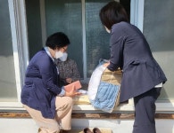 정읍시  장명동 주민 센터, 상명새마을금고와 해피홈 봉사활동 펼쳐