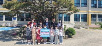 완주군,구이면 초등입학생 “새싹 장학금 받았어요”