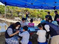 장수군건강증진센터, 가족과 함께 건강걷기 진행