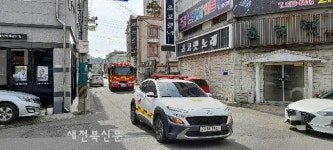 정읍소방서, 소방차 길 터주기 훈련 시민참여 독려