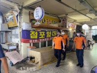 익산소방서, 추석대비 전통시장 현장방문 안전컨설팅