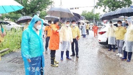 익산소방서, 집중호우 수해현장 안전관리에 총력