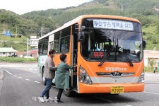 무주군의회 무진장여객 버스 운행점검