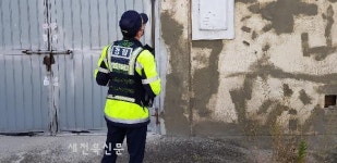 정읍경찰서 북면파출소, 가을 추수기 농·축산물 절도예방 강화