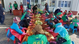 고창군 부안면, 김장김치 200상자 전달