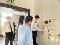 최민철 전북소방본부장, 정읍시 한서요양병원 현장행정