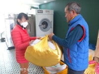 완주군 비봉면 빨래방, “행복도 돌아가요”