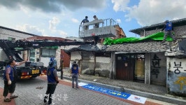 남원로타리클럽, 비새는 지붕 천막보수 지원