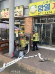익산소방서, 함열시장 현지적응 훈련