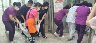 완주소방서, 병원급 의료기관합동 소방훈련 실시