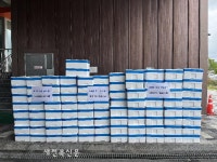 고창 참바다영어조합법인, 환경미화원 격려 물품 전달