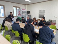 익산소방서, 겨울철 전통시장 자율안전관리 활성화 간담회