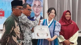 인니 새만금 한글학당 첫 수료식