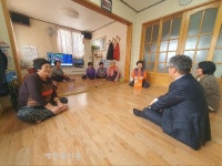 고창 아산면, 경로당 순회 좌담회