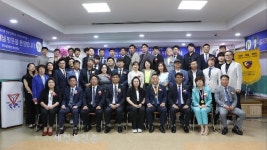 국제와이즈맨 전주중앙클럽 이덕표 회장 취임