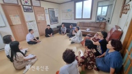 임동완 소양면장, 경로당 순회 방문 실시