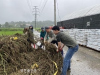 군산시의회, 수해복구 지원에 온 힘