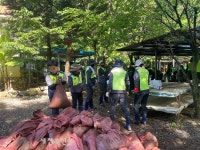 LX전북지역본부 완주군 운주면 일원에서집중호우로 인한 피해복구 지원