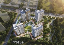 익산 부송4지구 A블록 민간참여 공공임대아파트 착공