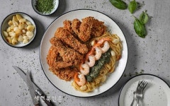 치킨파머스, 치킨과 파스타 콜라보로 가성비 와 매출을 잡다!