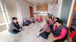 고창 성송면, 신년맞이 마을경로당 방문