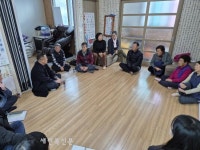 장수 계북면장, 신년맞이 마을회관 및 경로당 순회 방문