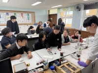 고창식품산업여눅원, 고창남중학교 대상 진로체험