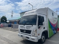 부안군자원봉사센터, 상서면 이동세탁차량 ‘뽀송이’ 봉사 전개
