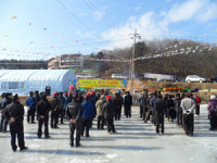 여주군, 산북면민을 위한 제1회 빙상대회 개최